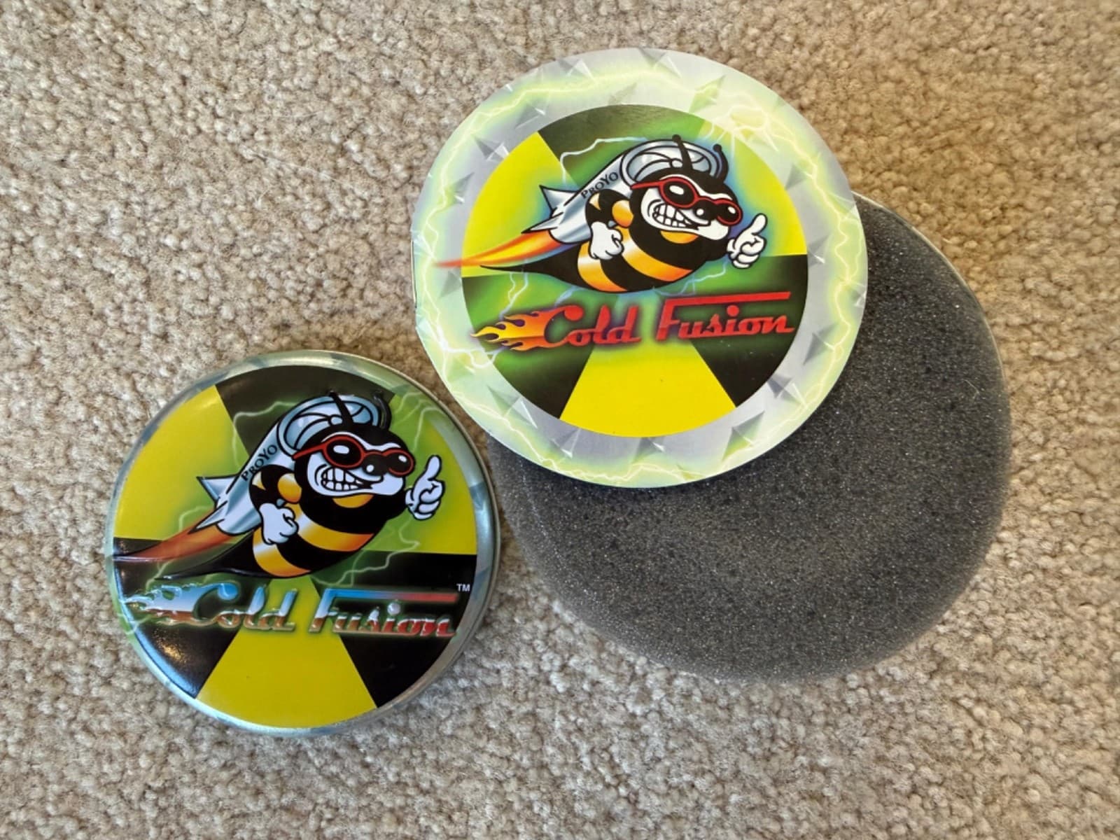 RARE NEW 1998 PLAYMAXX ProYo COLD FUSION YO-YO COMPLETE, NEWLY OPENED NOV 2025 4
