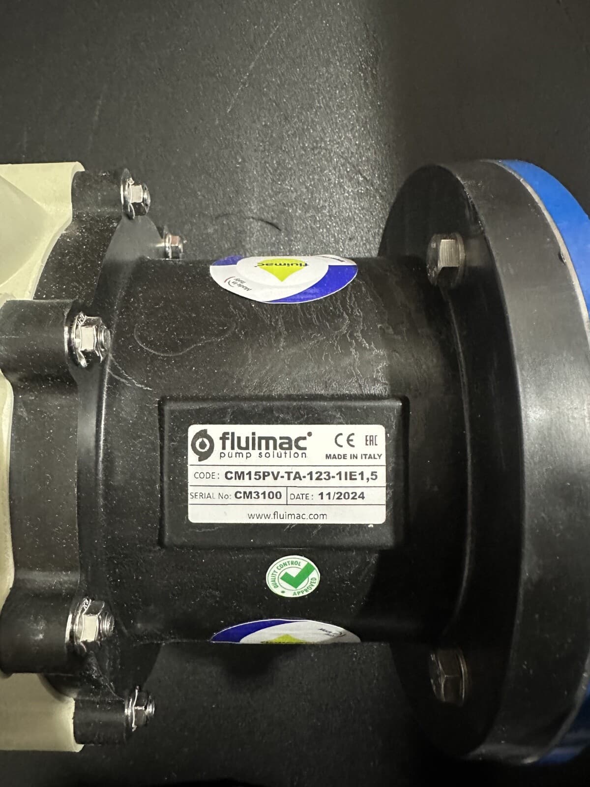Fluimac CM15PV-TA-123-1IE1,5 Hermetic Magnetic Pump – Industrial Grade 2