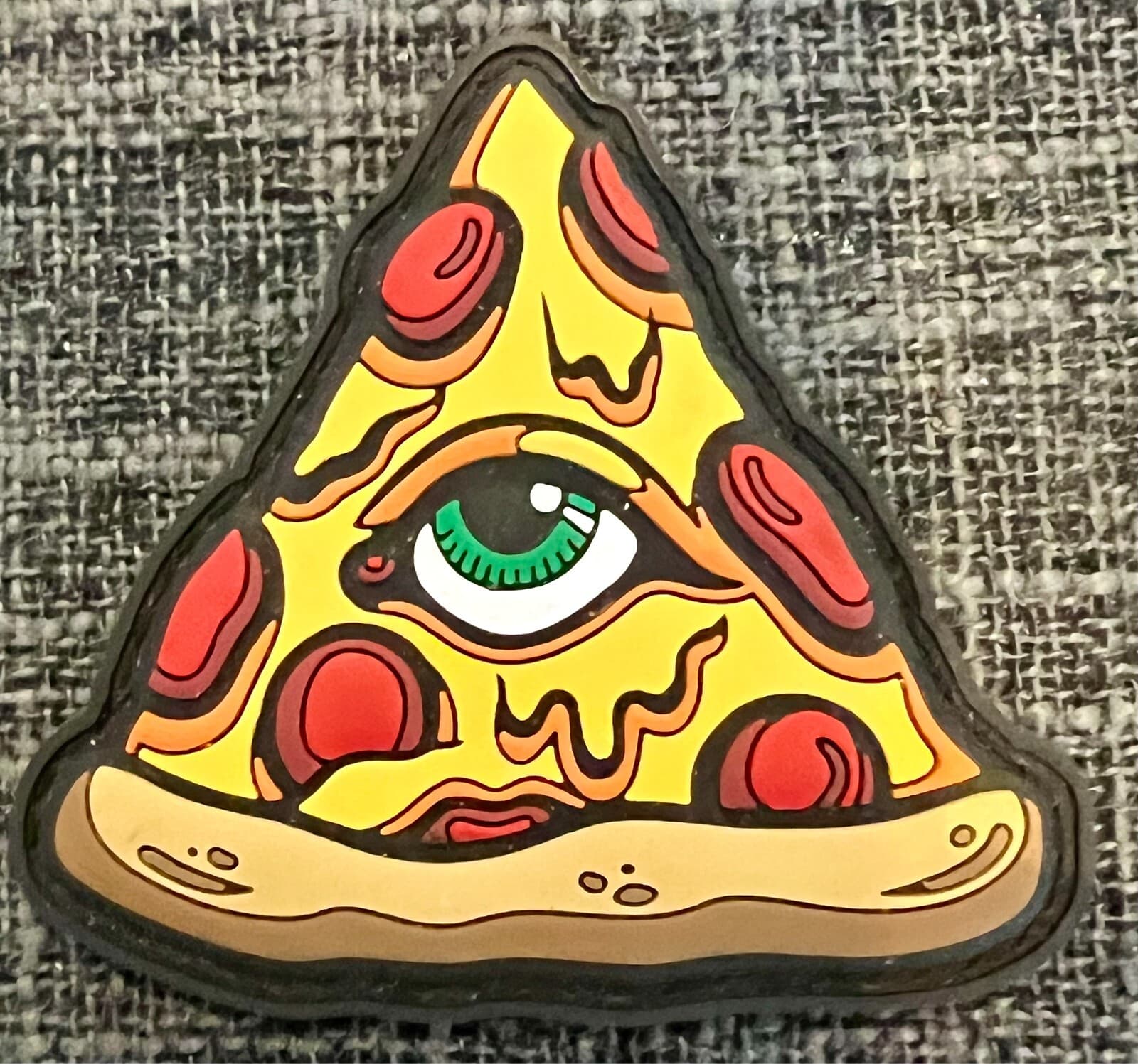 Room Temp Pizza "Slice" OG Colors PVC Patch
