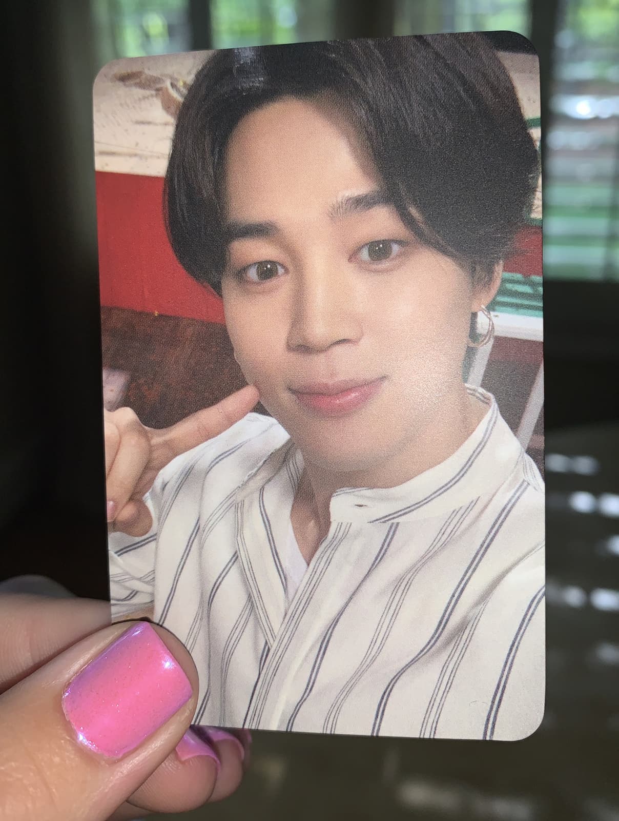 BTS  Map of The Soul : 7  The Journey Normal Version Photocard JIMIN (US SELLER) 3