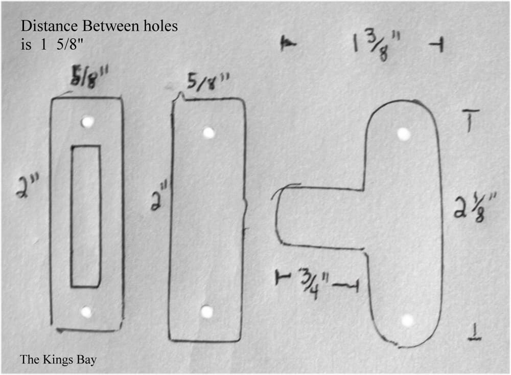 Flat Handle Window Casement Latch Set in Bronze 3