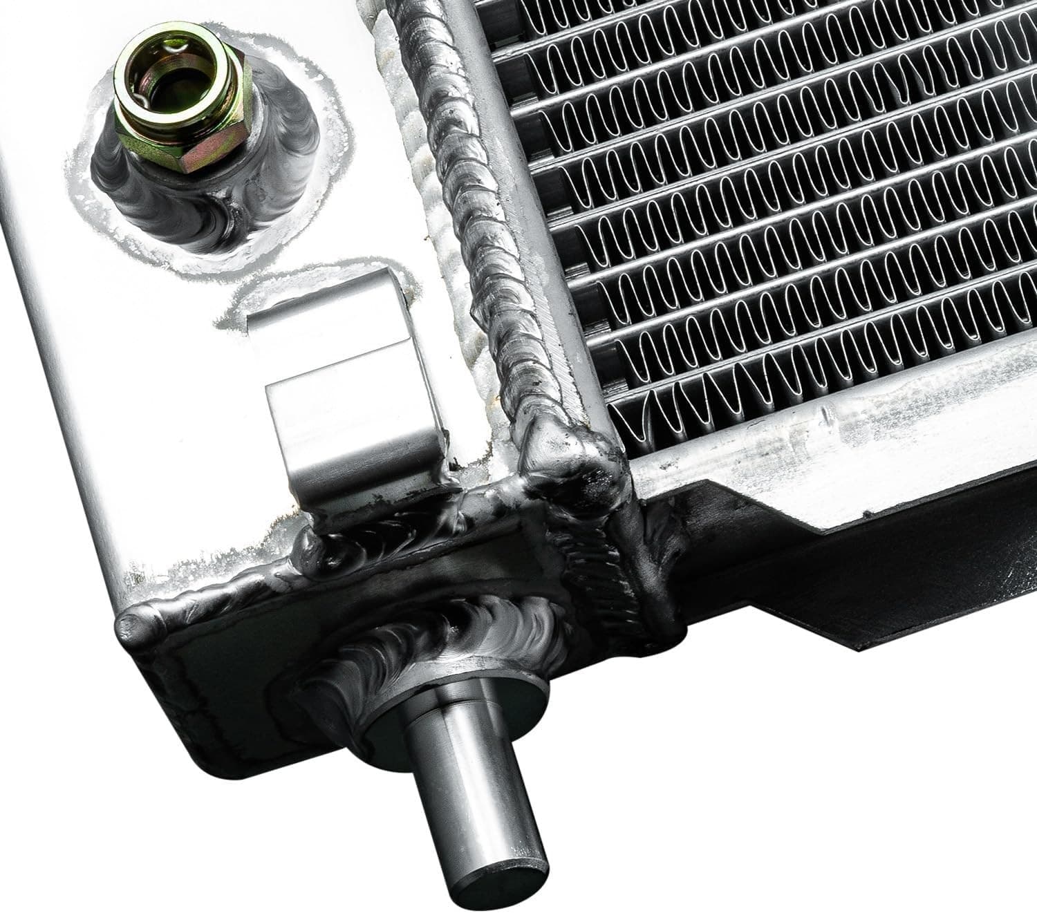 4 Row Aluminum Radiator Compatible with 2014 2015 2016 2017 2018 2019 Chevy 6