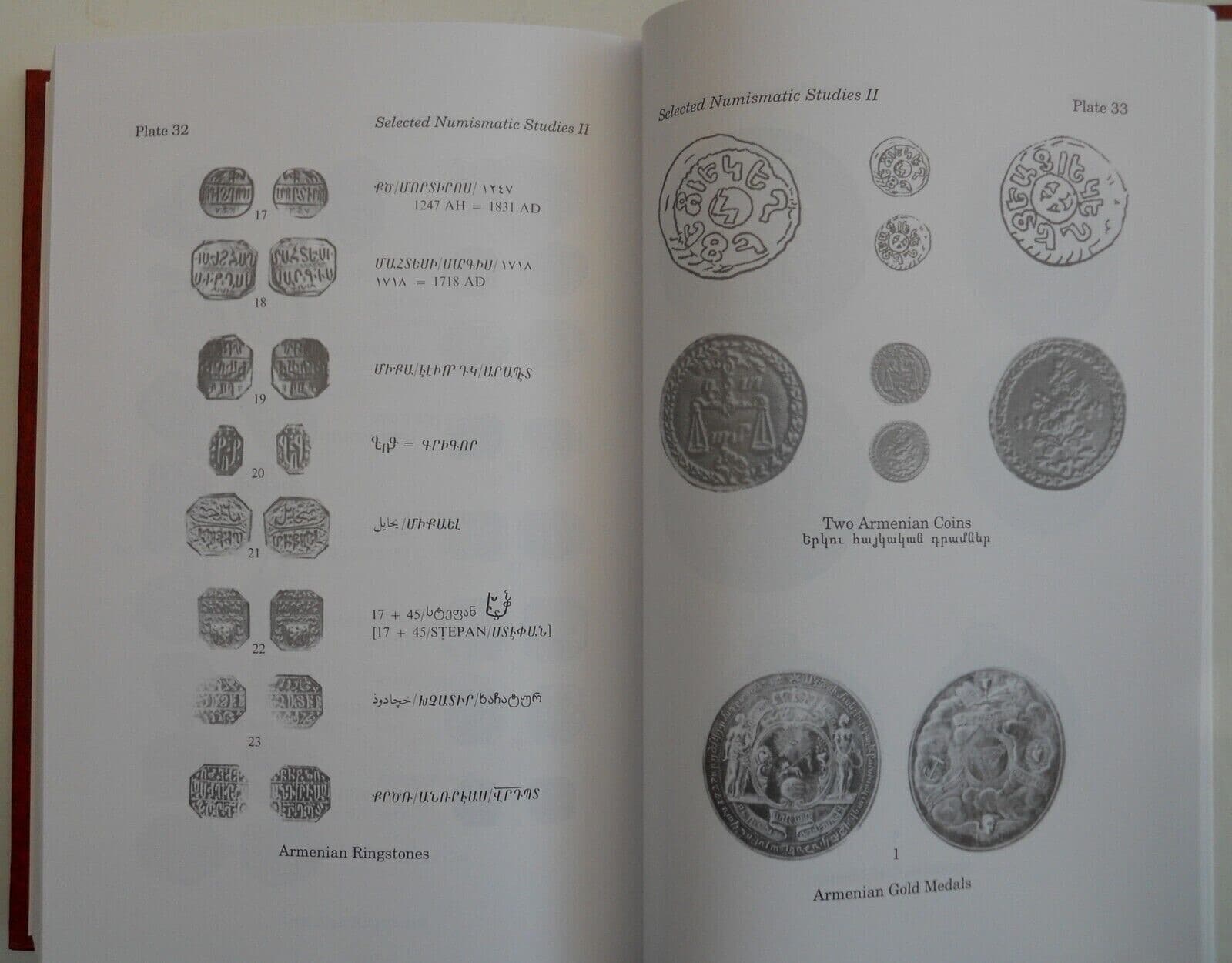 SELECTED NUMISMATIC STUDIES / Bedoukian,2 Volumes,Armenian TIGRANES,LEVON,HETOUM 6