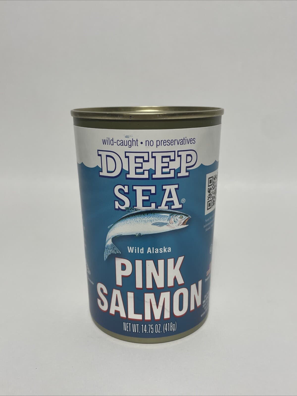 Pack Of Four Deep Sea Wild Alaska Pink Salmon, 14.75 Oz Cans, Best By June 2028