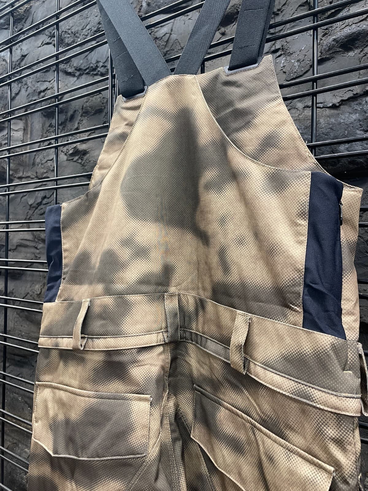 Volcom Mens Roan Bib Overall Camo 4