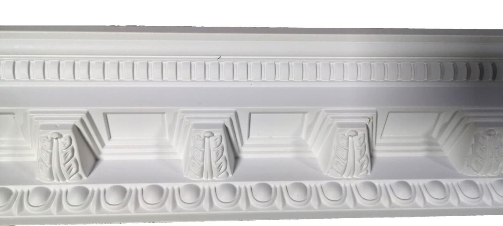 2.4 METER COVING PRINCE CORNICE CEILING VICTORIAN DESIGN DECOR PLASTER ORNATE  3