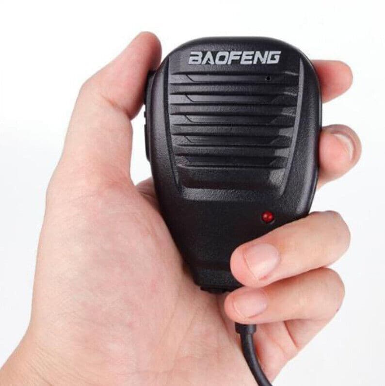 Speaker Microphone PTT For Baofeng UV-82L UV-5R Walkie Talkie Two-Way Radio 2