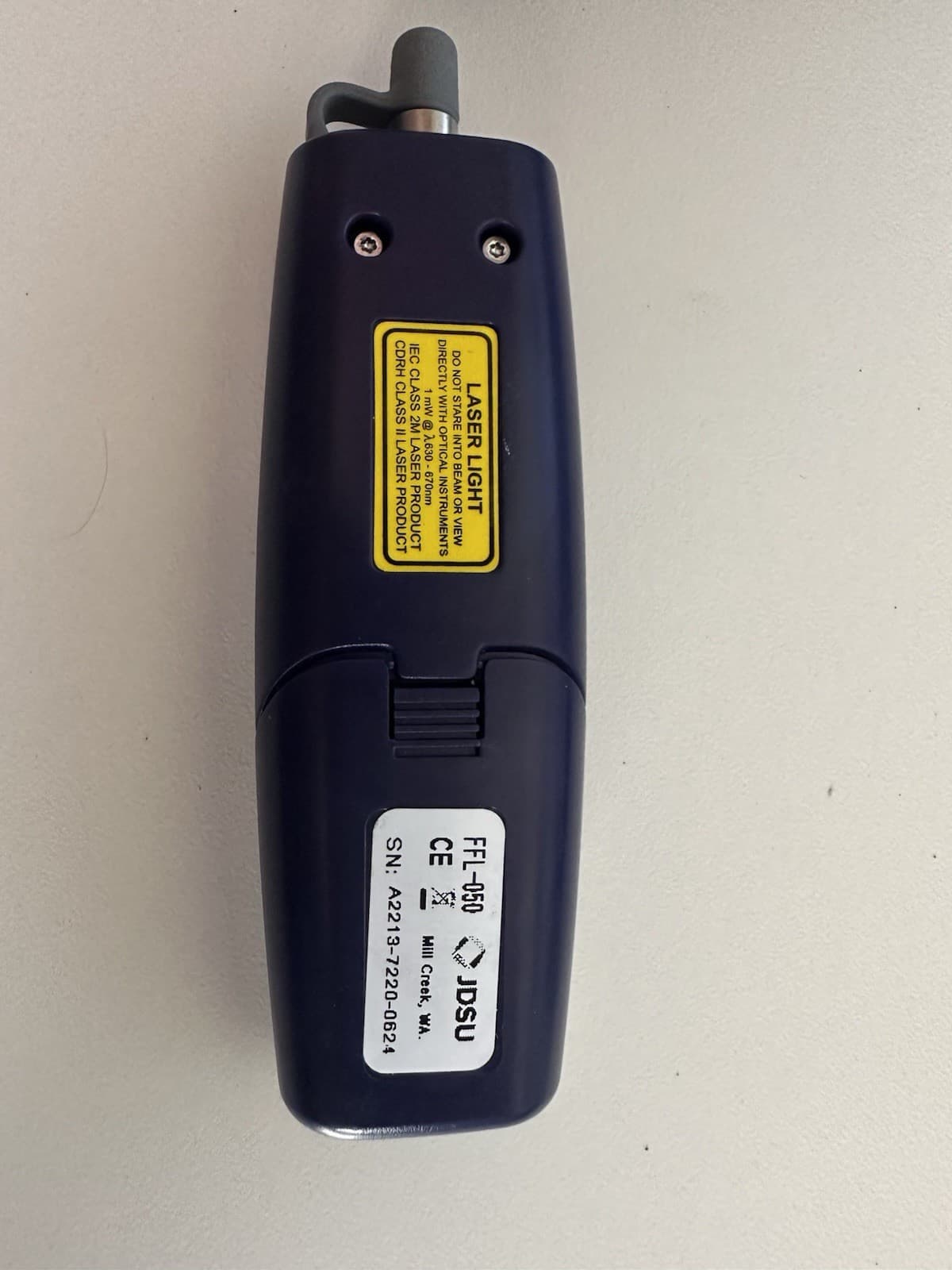 Viavi JDSU FFL-050 Mini Visual Fault Locator VFL FFL050 Fiber Optic With adapter 3