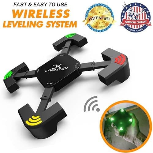  Level Wizard - Upgraded 2025 - Wireless RV Leveling System | Camper Leveling  3