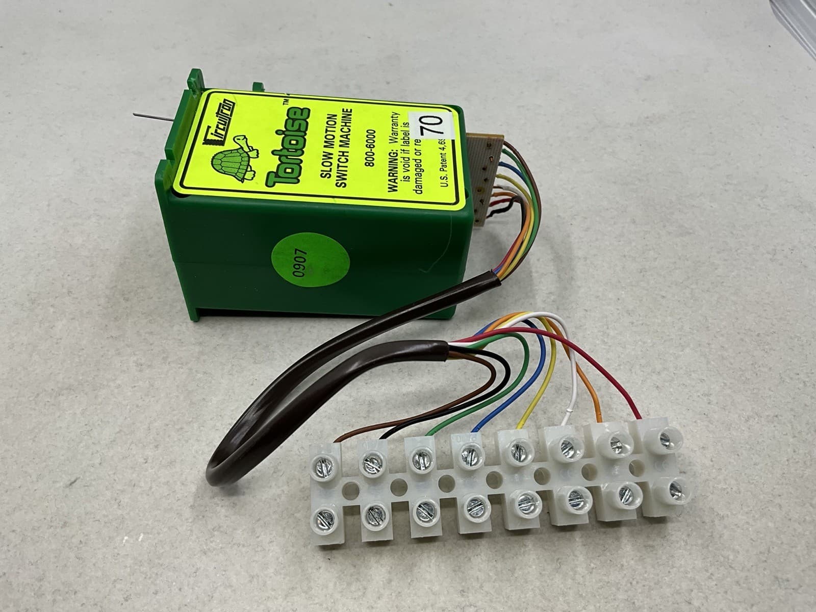 Circuitron Prewired Tortoise Slow Motion Switch Machine Made in USA #800-8000 2