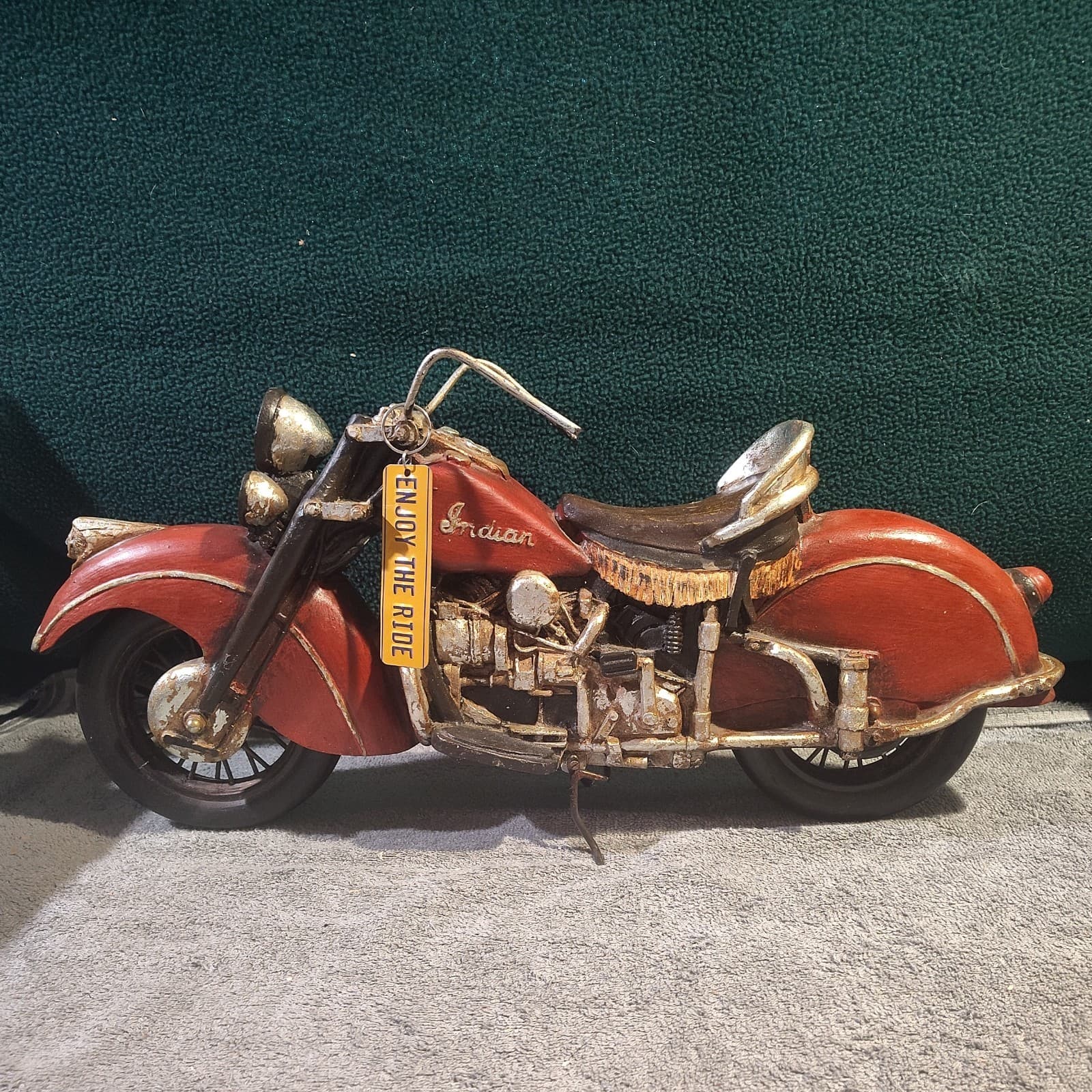 INDIAN Motorcycle Collectible 22x11x5