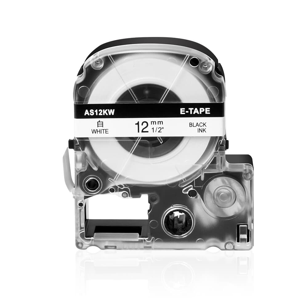 20PK 1/2" Compatible LK-4WBN L-C-4WBN Tape for EPSON LabelWorks Black on White 4