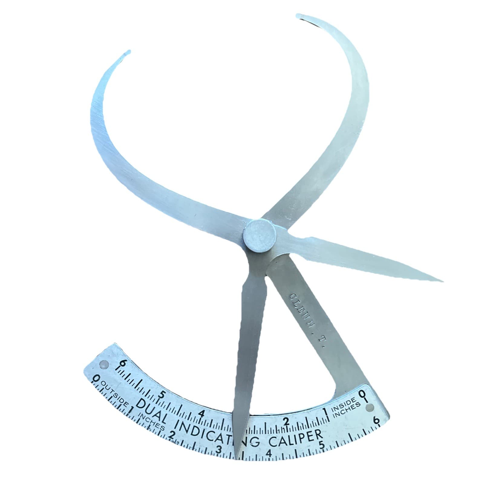 Dial Adjust Dual Indicating Caliper Combination Tool Internal/External FREESHIP 5