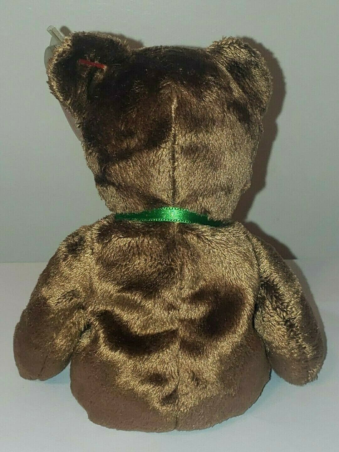 Ty Beanie Baby WILLIAM (Shakespeare) Bear Closed Book (Europe Exclusive) MWMTs 5