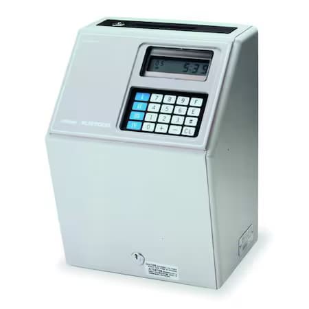 Amano Mjr7000ez Time Clock, Computerized, 8 In. Depth