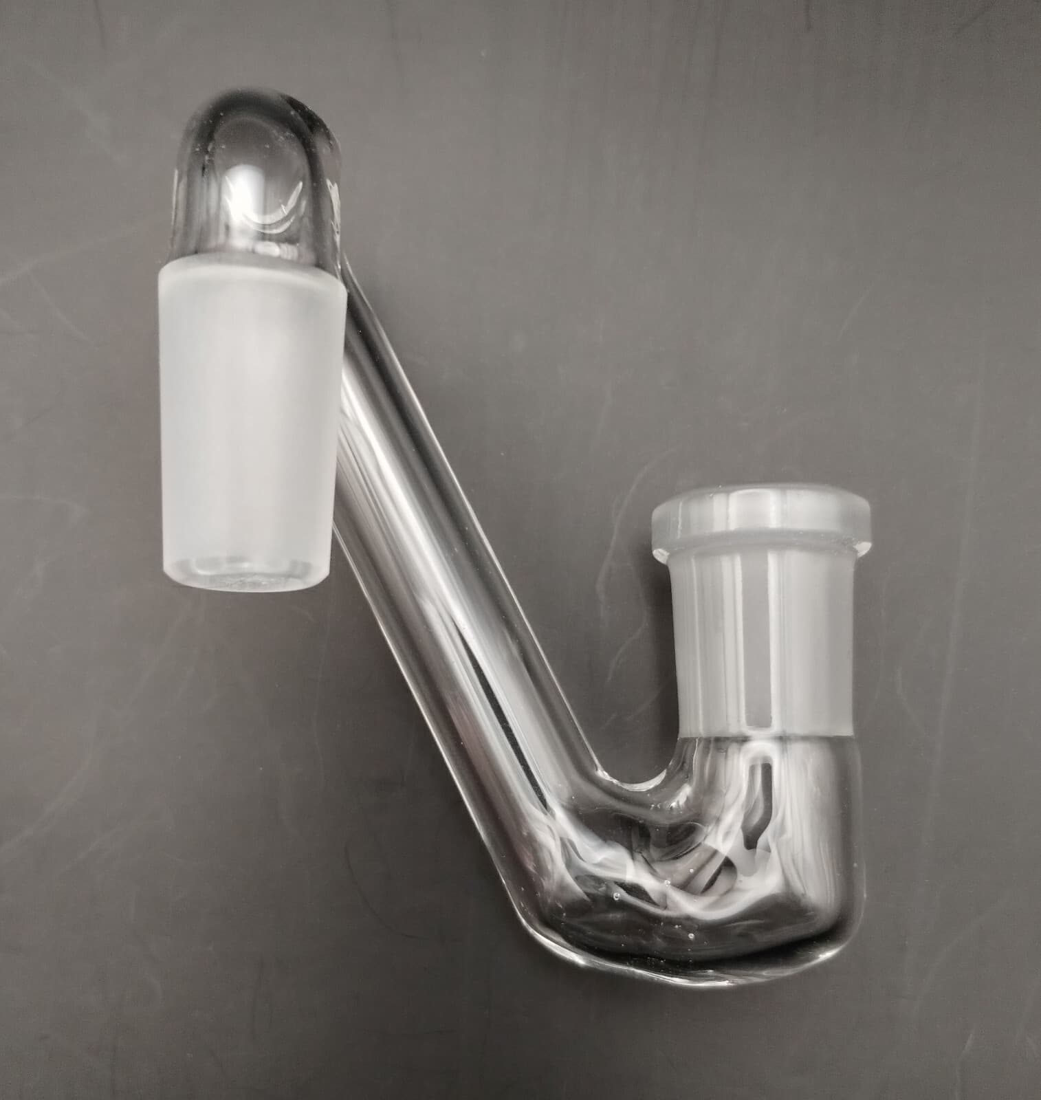 DISCOUNTED 14mm Female-Male Glass Drop Down Attachment Adapter 2