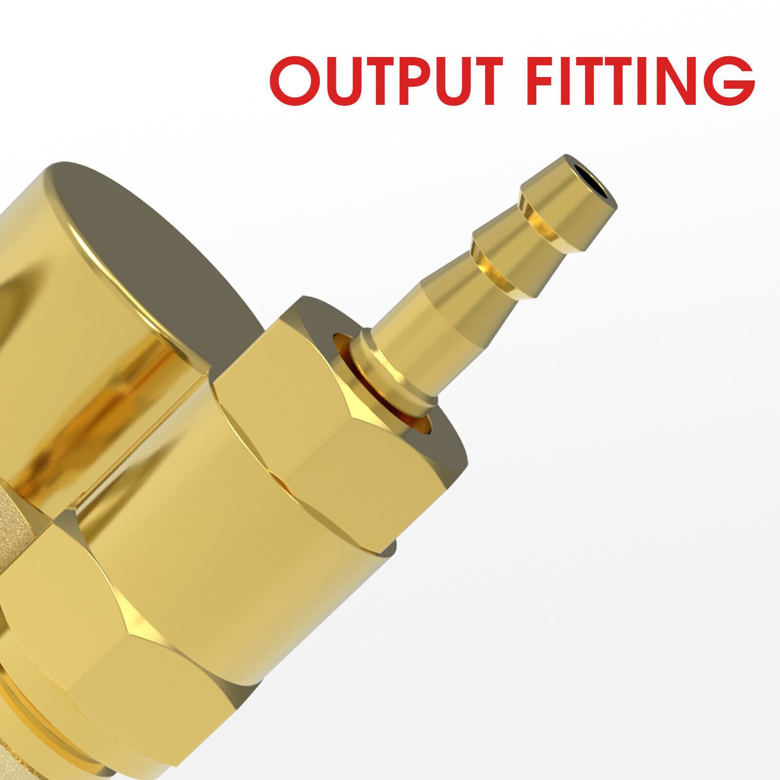 CO2 Argon Flow Meter Gas Regulator Gauge with Gas Hose Mig Tig Welding + Hose 4