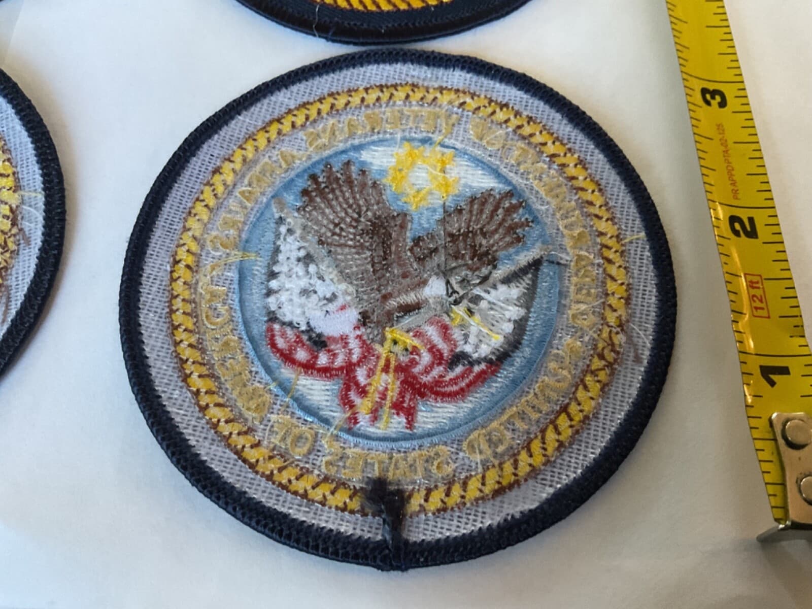Department Of Veterans Affairs Hat,vest,jacket size collectible patch 5 pieces 3