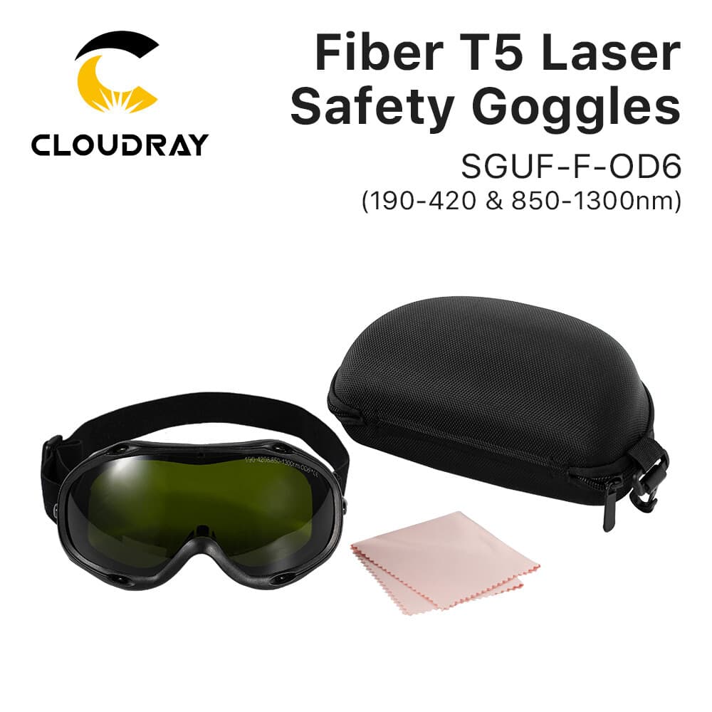 Cloudray CL159 Fiber Laser Industrial Fashion Safety Goggles 1064nm SGUF-F-OD6 6