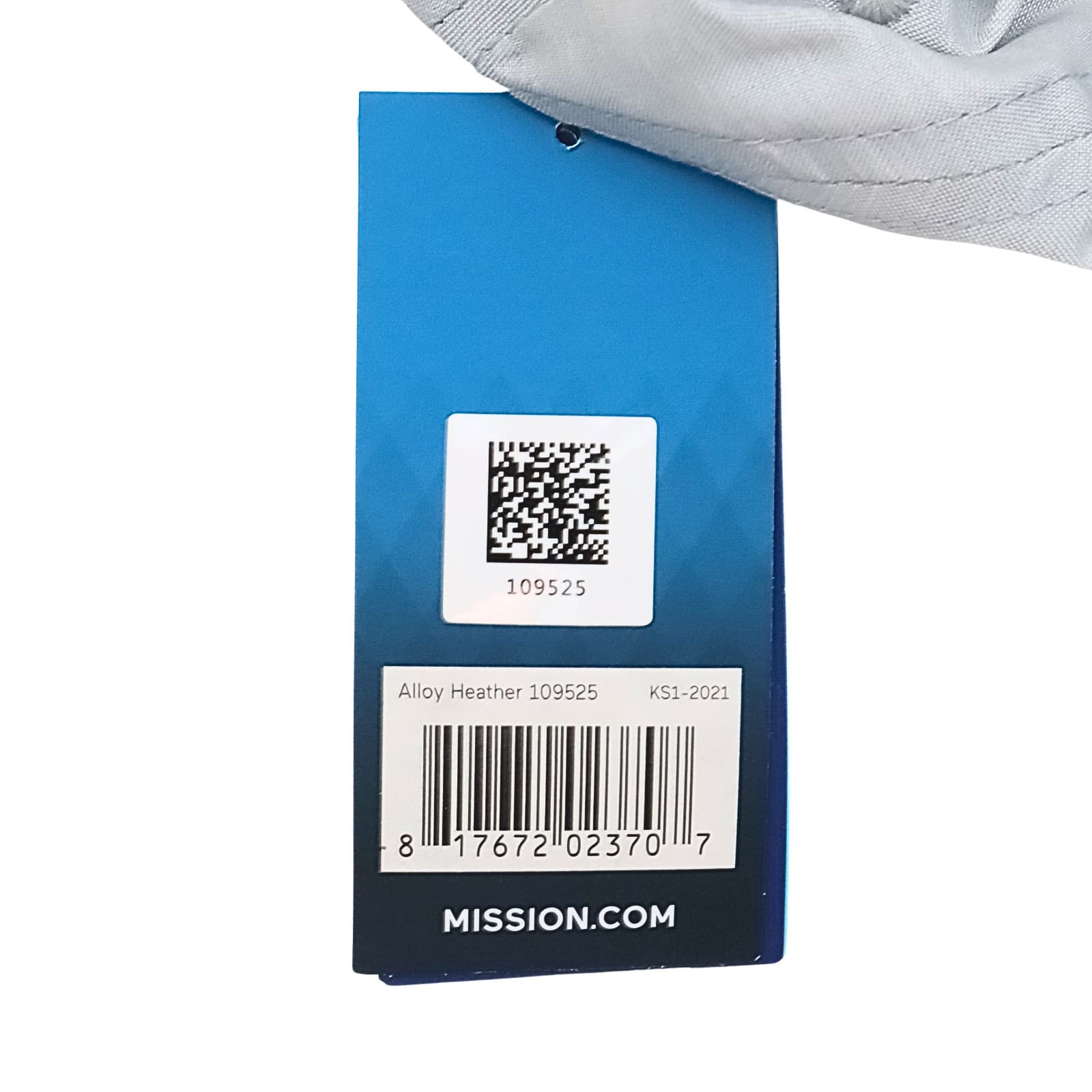 Mission Cooling Adjustable Vented Performance Hat Alloy Heather 109525 KS1-2021 6