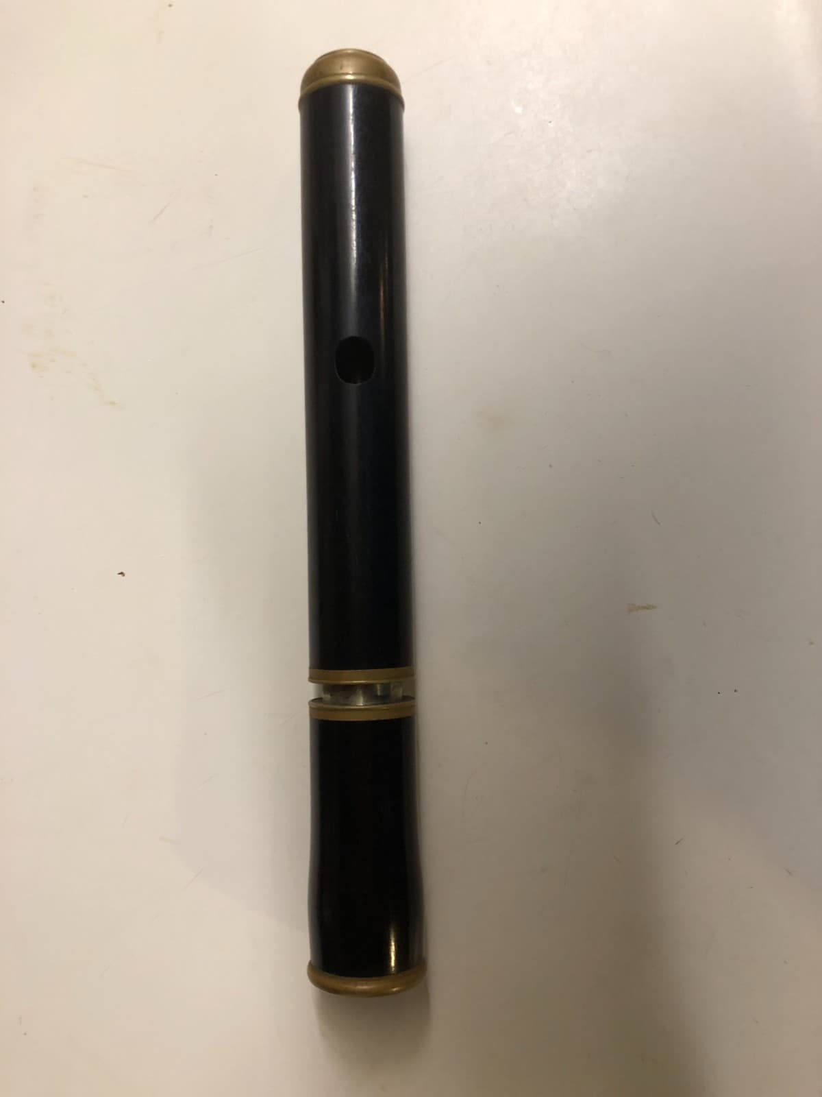 12 Key Antique Wooden Flute 3