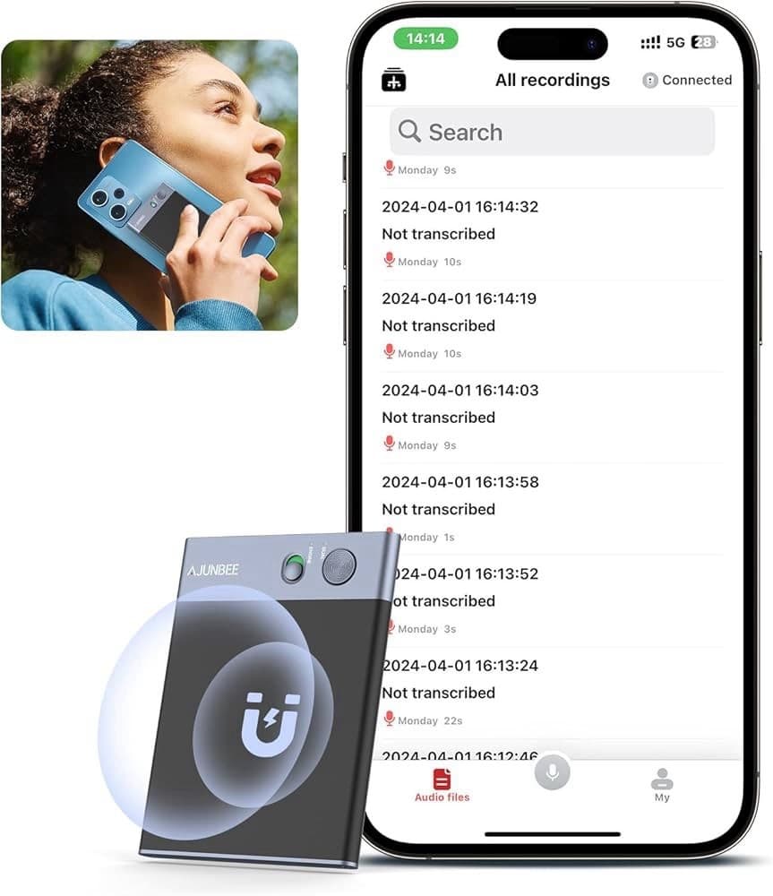 AI Voice Recorder  Voice Recorder Support 150 Languages for Interpretation, 