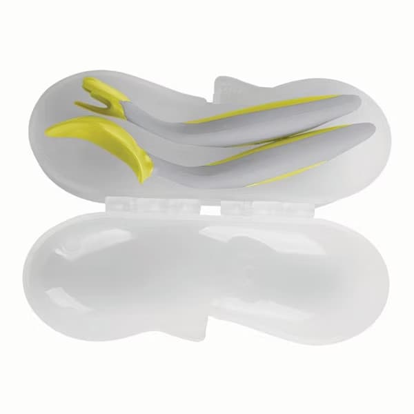 b.box Toddler Cutlery Set Case Patented FLORK Flower Fork Easy-Grip Large Spoon 2
