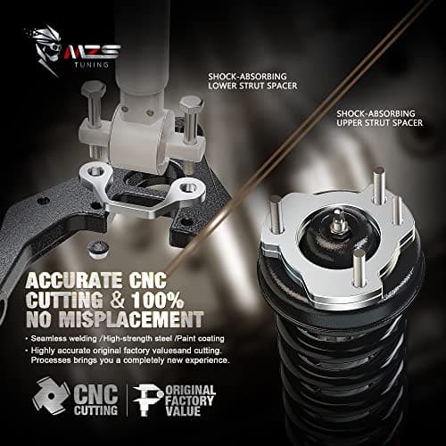  2 inch Front Leveling Kit, Upper and Lower Lift Strut Spacers 2" Lifts 4