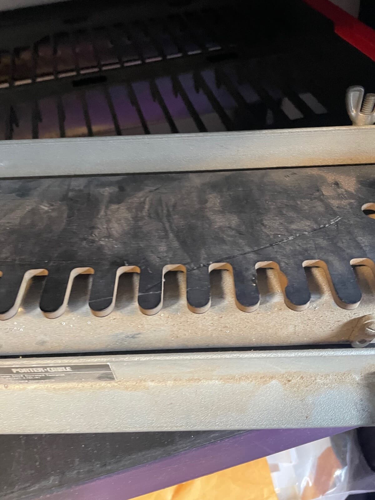 PORTER CABLE Dovetail Template Cat No. 5008 OVERALL GOOD COND.  6