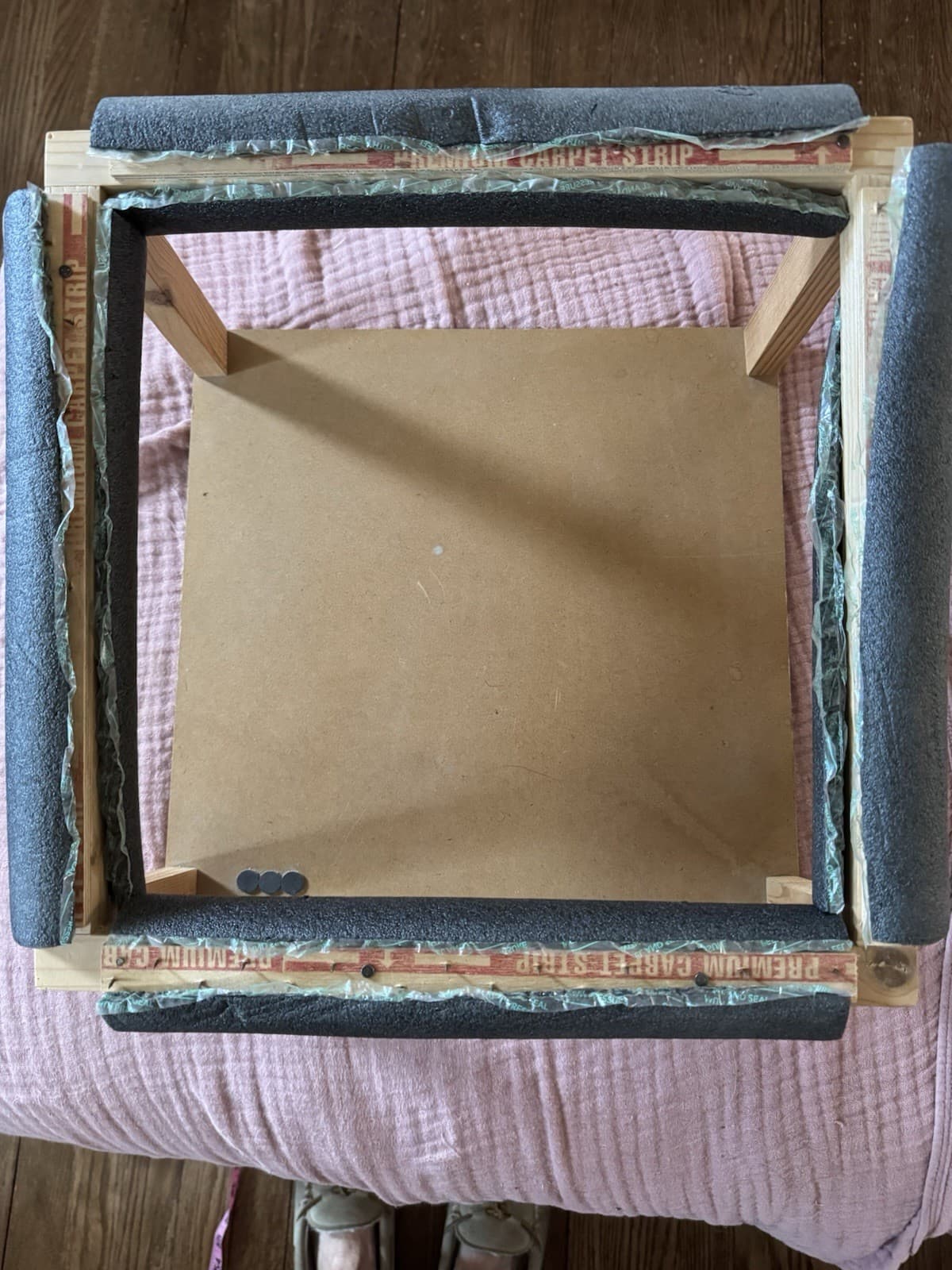 Rug Hooking Frame Punch Needle Gripper Strip for Cross Stitch 2