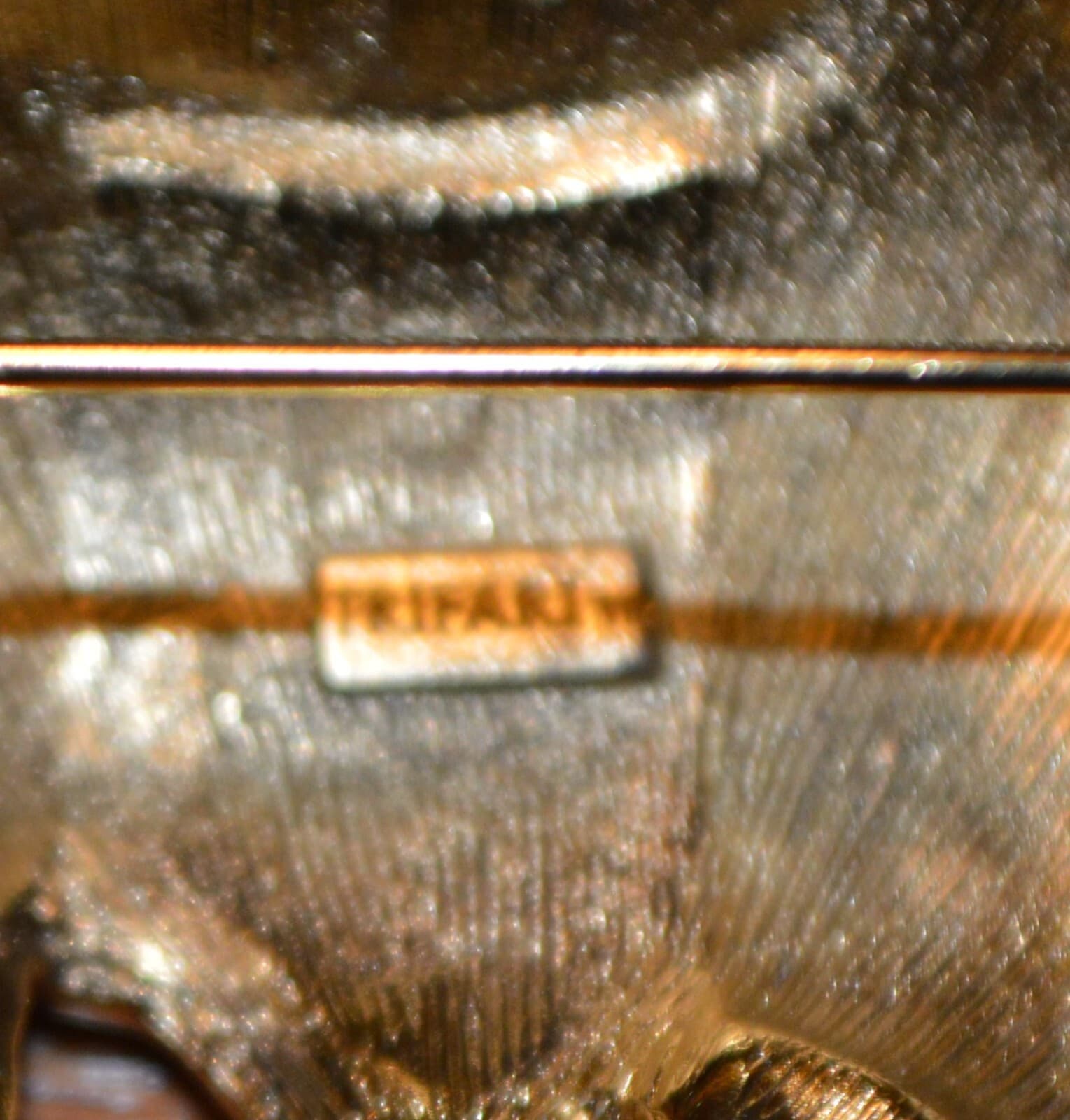 VINTAGE TRIFARI GOLD-PLATED ENAMEL and FAUX PEARL ELEPHANT BROOCH 5