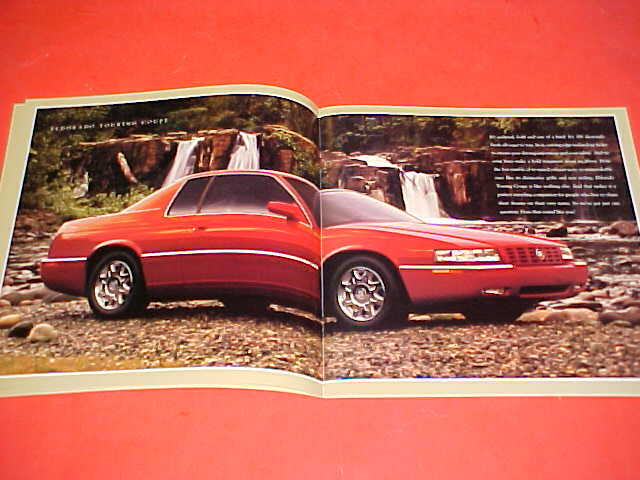 1998 CADILLAC ELDORADO TC TOURING COUPE BROCHURE CATALOG PAINT CHIPS LOT OF 3 3