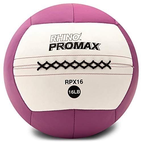  Rhino Slam Ball, 4-30 lb. Non-Slip Grip, Weightlifting, Crossfit, Home 16 LBS 2