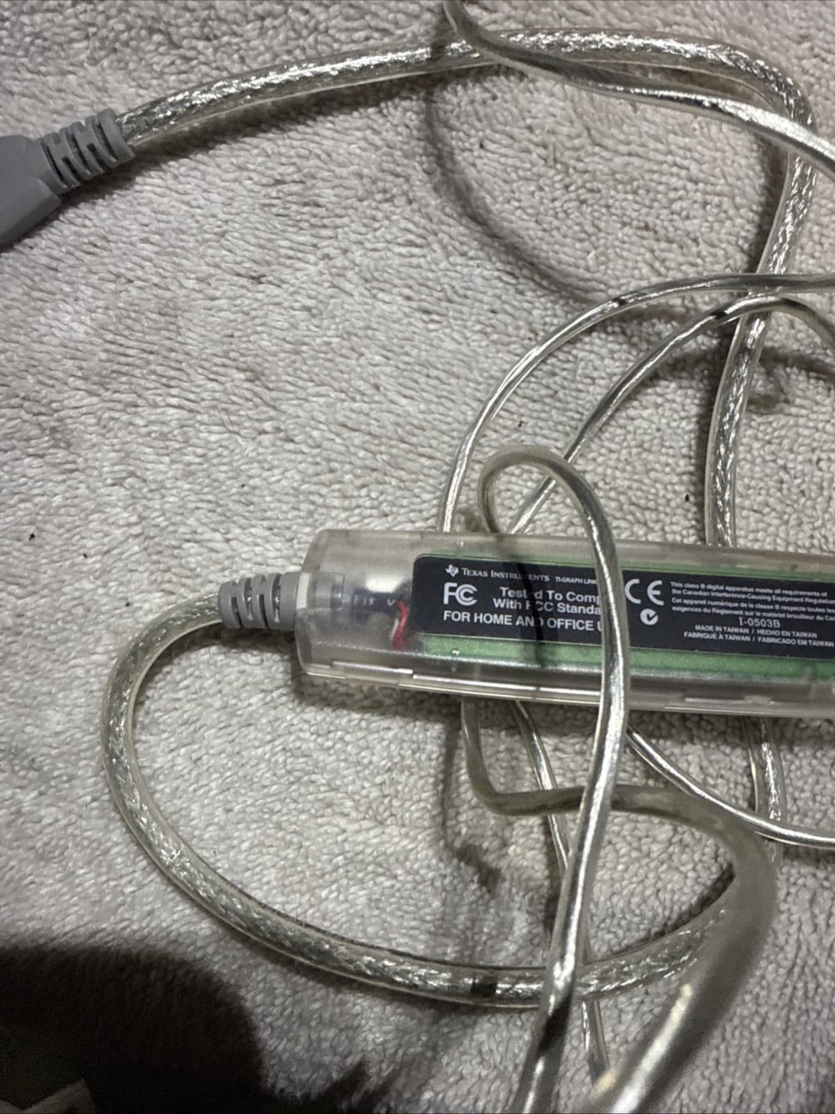 Texas Instruments Graph Link Data Cable for TI-83 Plus Graphing Calculator 6