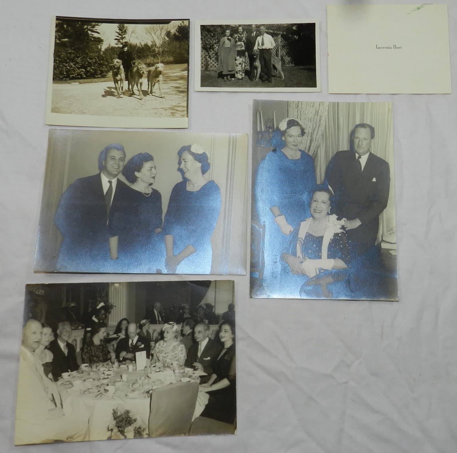 Lot of Photos, Letters, Ephemera + autographs concerning the Metropolitan Opera 3