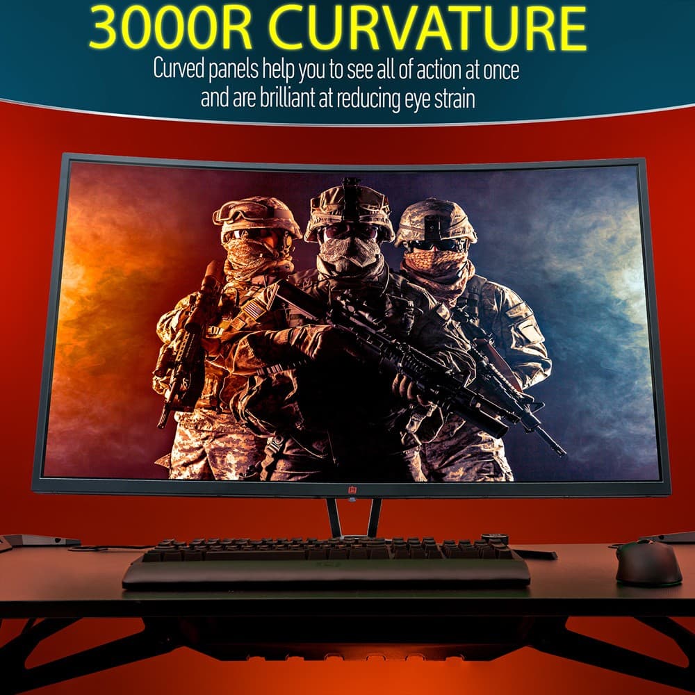 Deco Gear 39 Curved Gaming Monitor; 2560x1440; 1ms MPRT; 165Hz; 65w USB-C PD - O 6