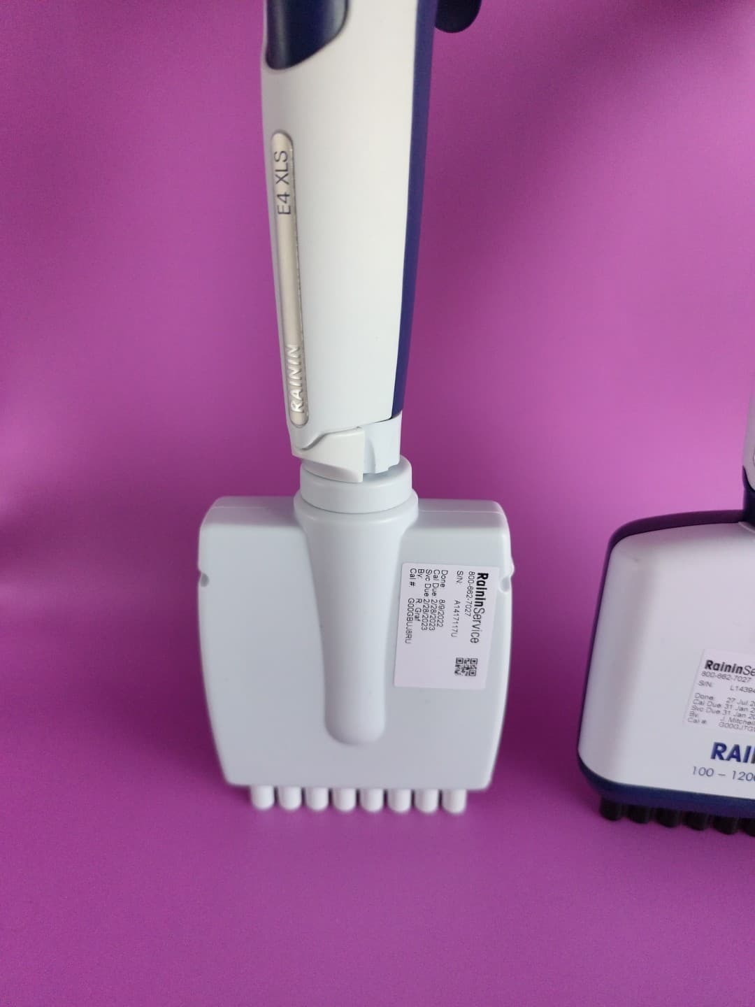 Rainin E4 XLS Multichannel Electronic 8-channel Pipette 100-1200ul LTS One Each 5