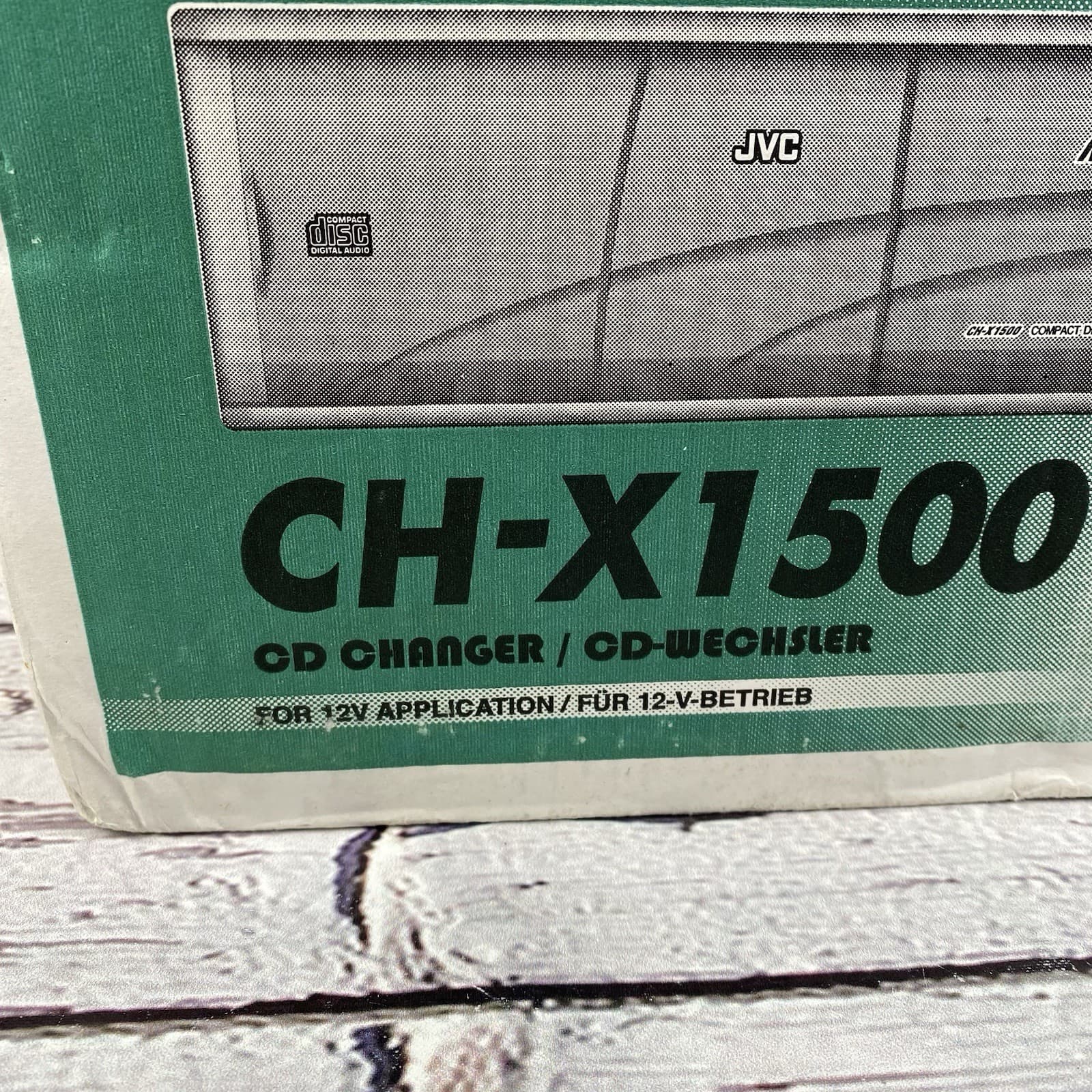 JVC CD Changer CH-X1500 Car Audio 12-Disc Mobile Entertainment 12V Application 5