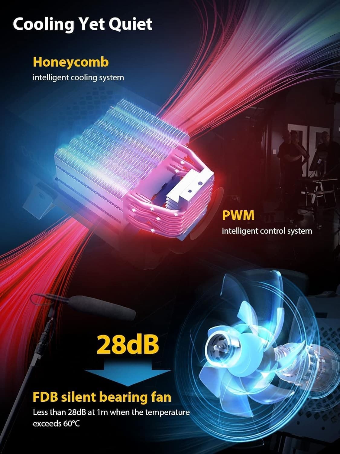 COLBOR CL220M Video Light 220W Continuous Lighting 5600K CRI96+ APP Control 6