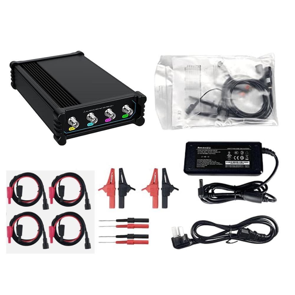 MICSIG VATO2004 USB Digital Automotive Oscilloscope 200Mhz Bandwidth 4ch 1GSa/s