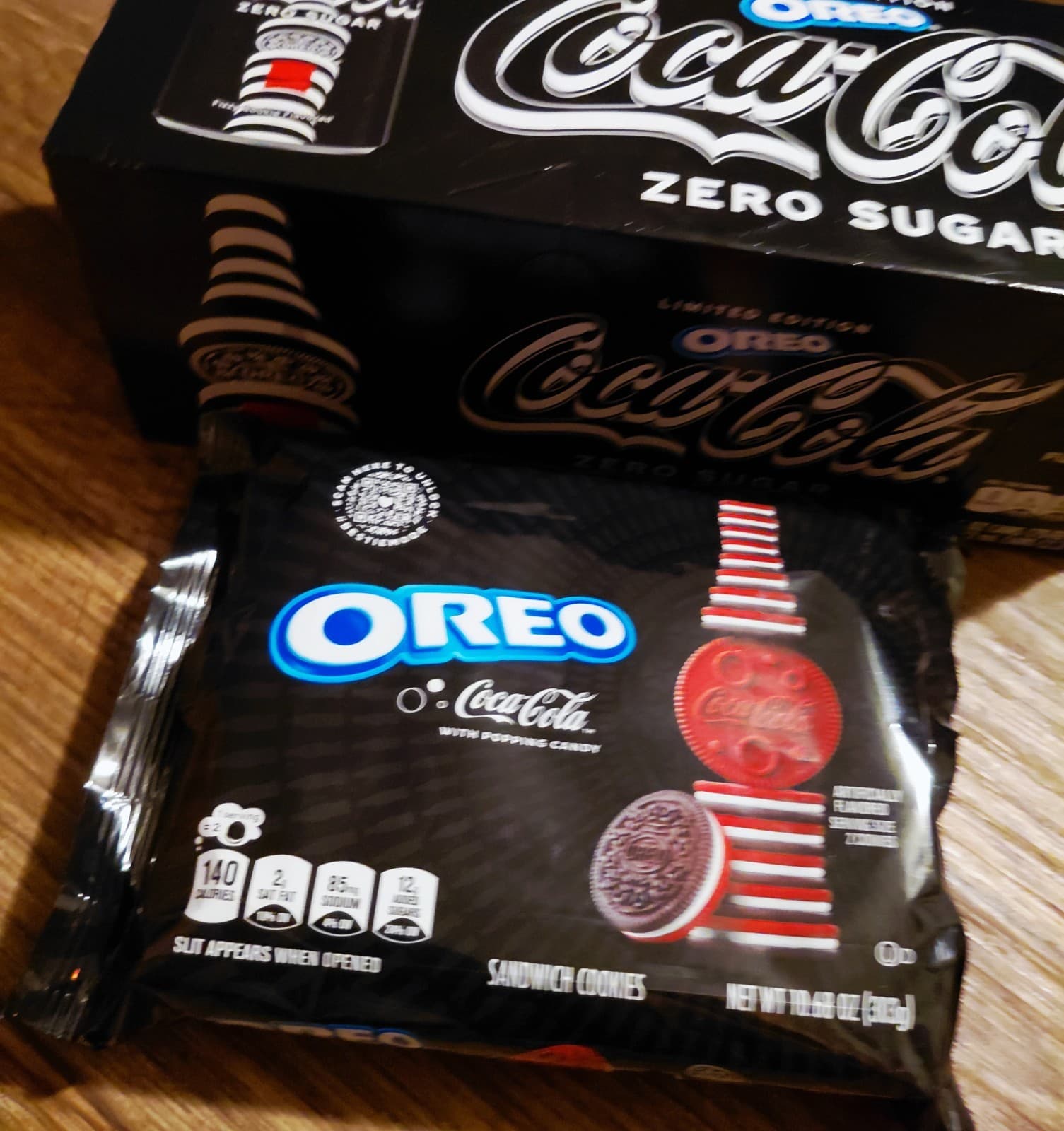Coca-Cola Oreo Cookies Limited Edition Soda & Cookies Bundle Lot Factory Sealed 2