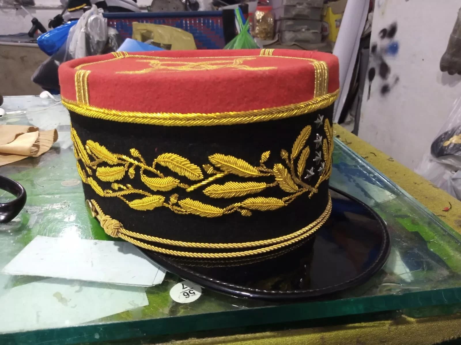 WW2 French Army General Kepi – Handmade Military Hat Replica Classic III 2