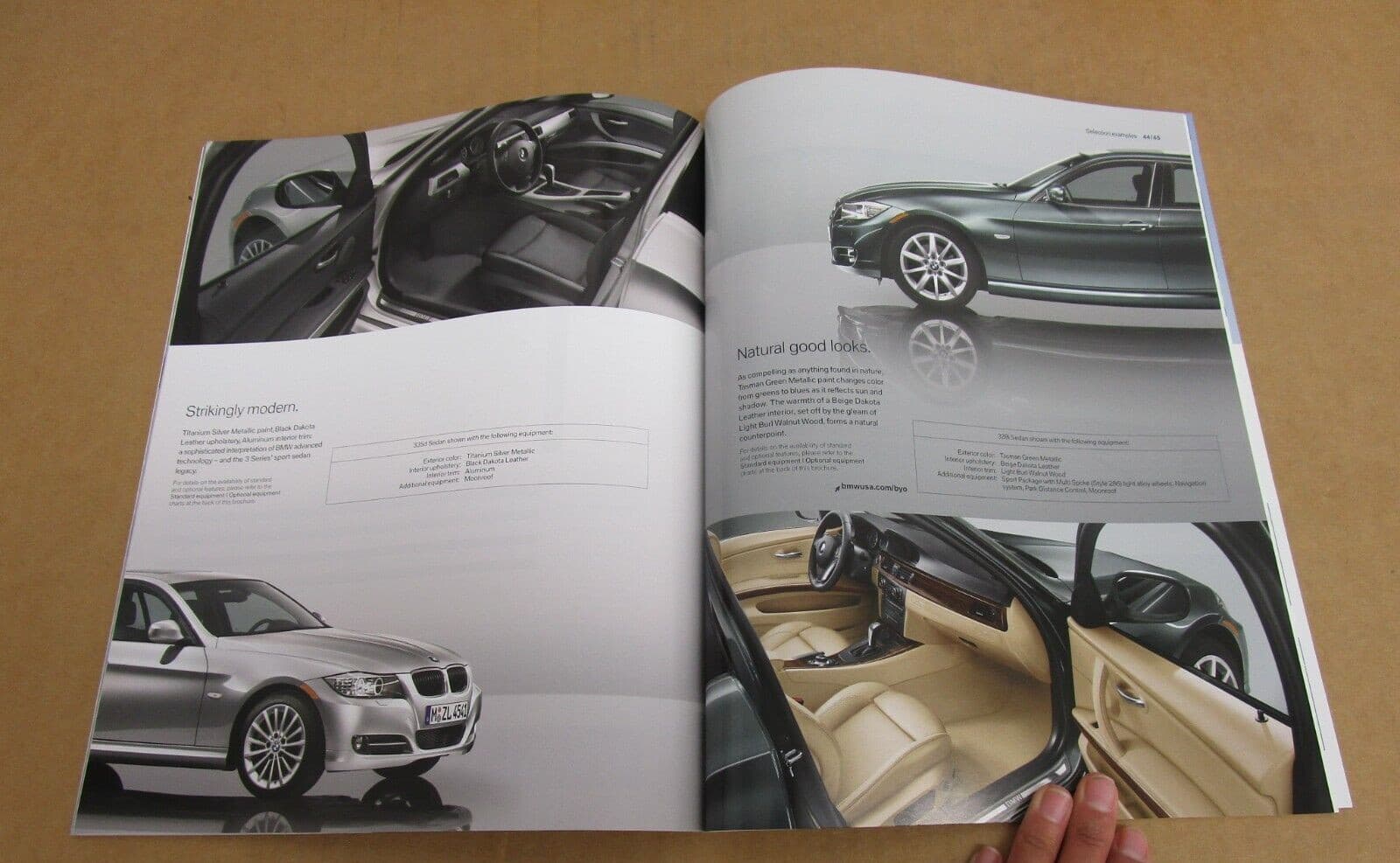 2010 BMW 3 series sedan 328i 335i 335d sales brochure 68 pg ORIGINAL literature 2