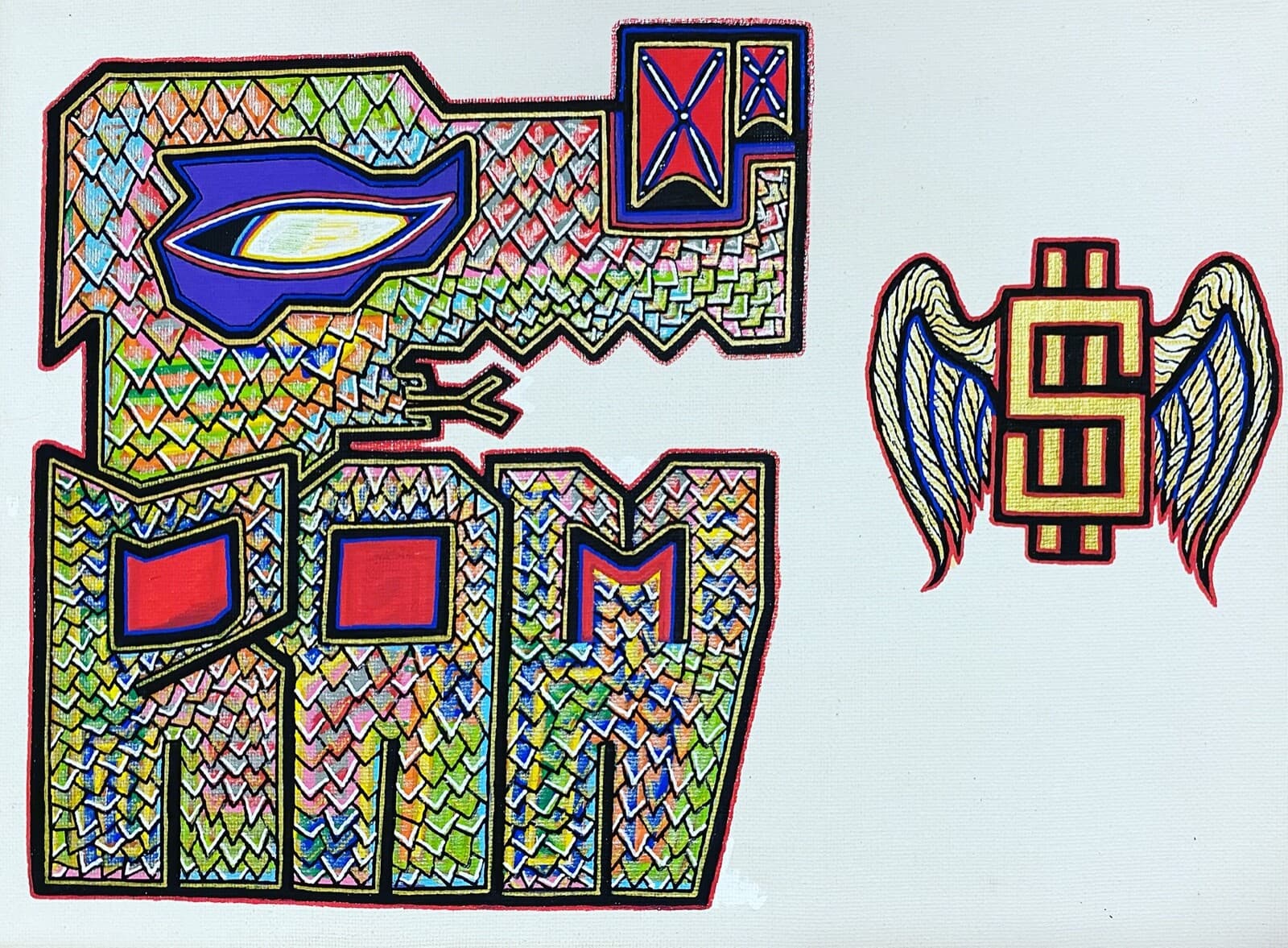 RAW HEAD #44 NFT, The RAWHEADs Collection by RabidArtWork, 1of1 NFT