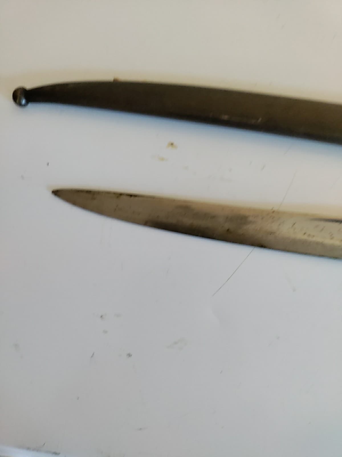 Portuguese M. 1886 Steyr bayonet and scabbard 5