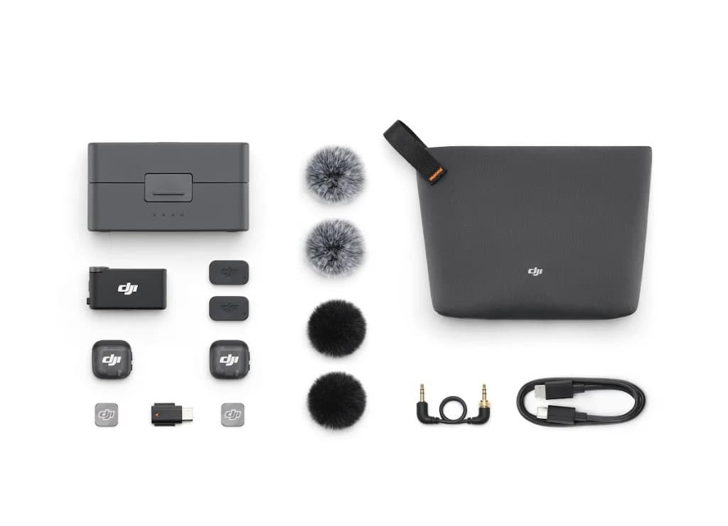 DJI Mic 3 (2 Transmitters + 1 Receiver + Charging Case) 3