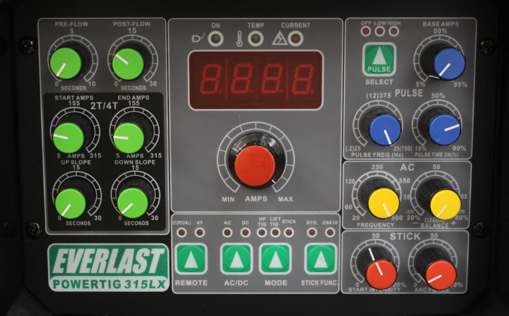 PowerTIG 315LX GTAW-P 315AMP ACDC TIG STICK ADVANCE PULSE WELDER by EVERLAST 4