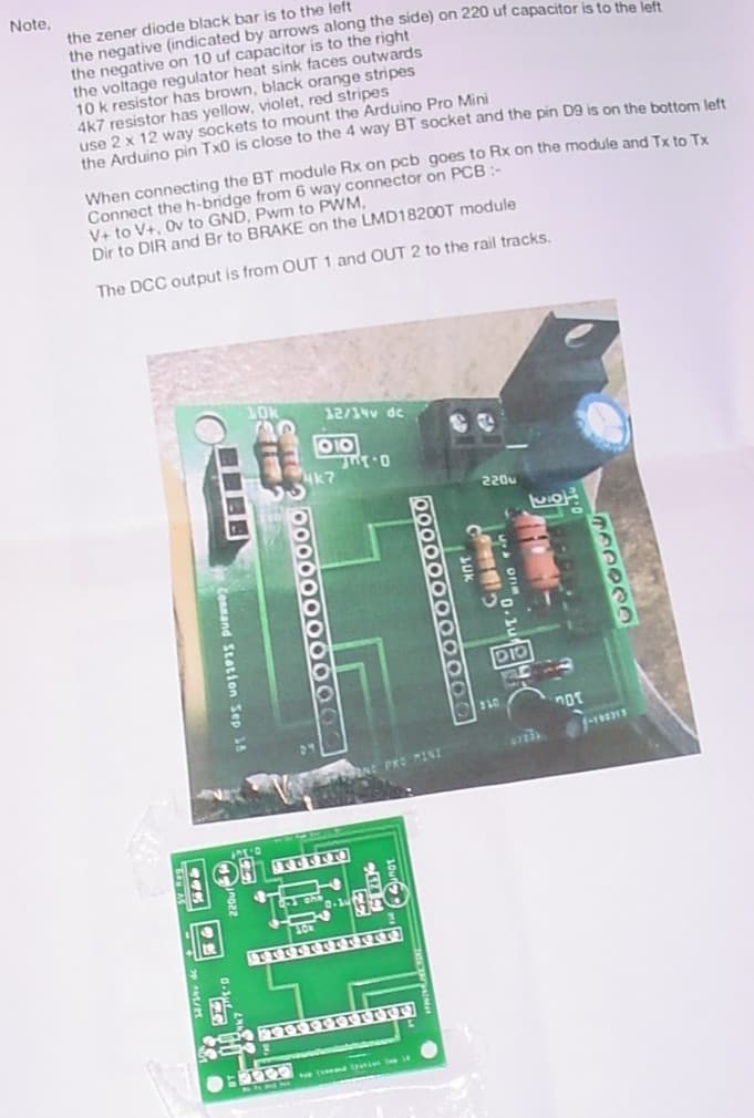 Lot: DCC DIGITAL PCB &  Wires Buttons - / for HO Electric TRAIN Set 4