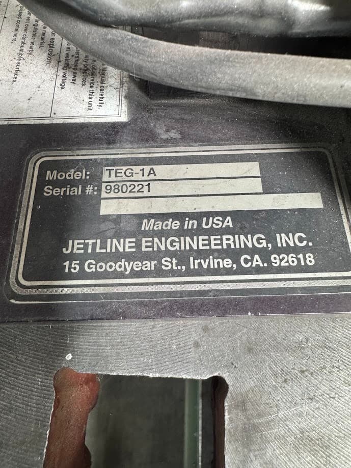 Jetline Engineering TEG-1A Tungsten Electrode Grinder Tig Welding Weld Sharpener 5