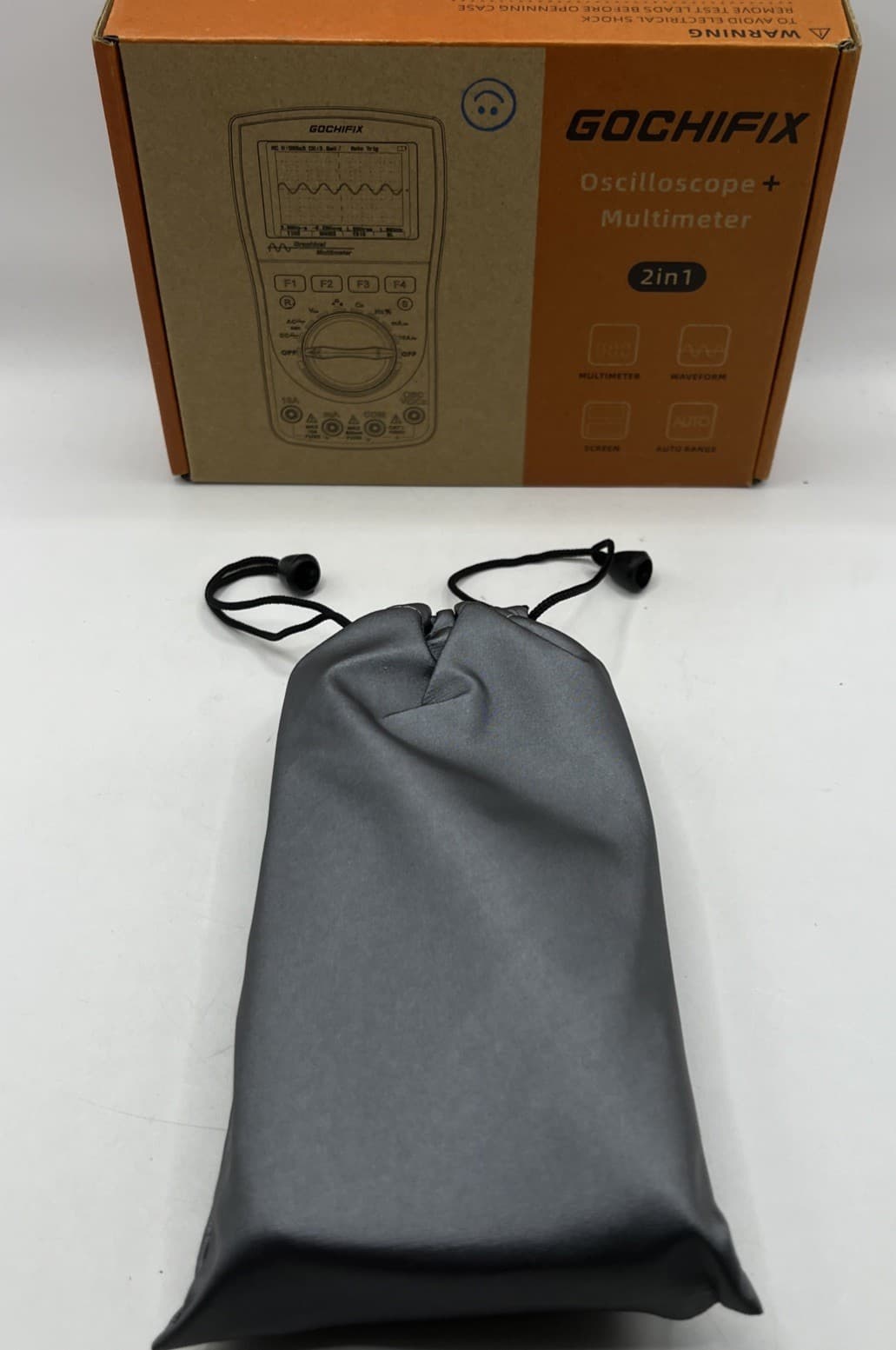 Oscilloscope Multimeter 2-in-1, Color Screen Intelligent Graphical Handheld New 5